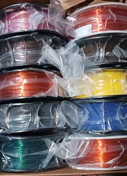 10 Pack PETG- Short Spools 70% min 1.75MM
