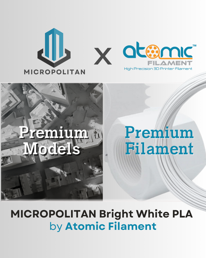 MICROPOLITAN Bright White PLA Filament