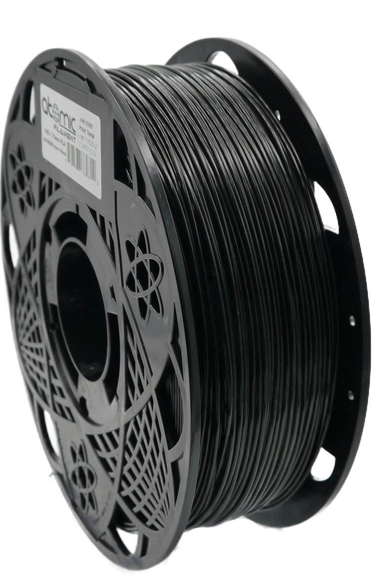 3.5KG Extreme Impact Modified Black PLA Filament
