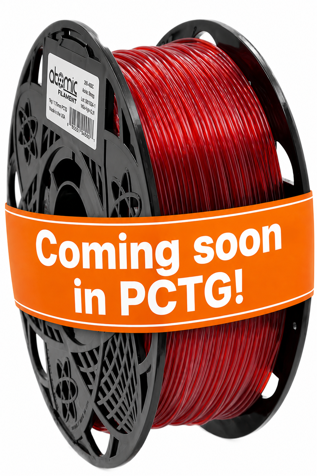 Gemstone Ruby Red Translucent PETG PRO AMS Compatible