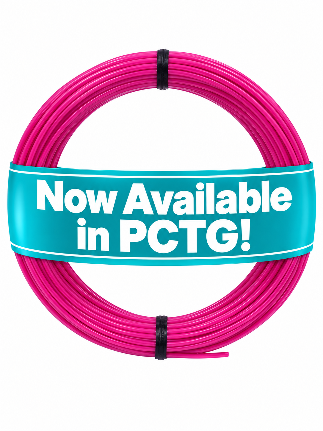Sample Coil PETG - Hot Pink Opaque 1.75mm