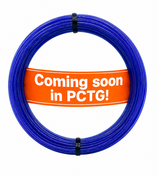 Sample Coil PETG - Indigo Golden Sparkle v3 Translucent 1.75mm