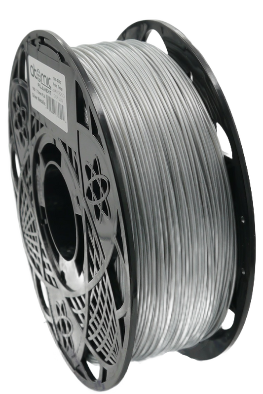 3.5KG Metallic Silver v2 PLA Filament