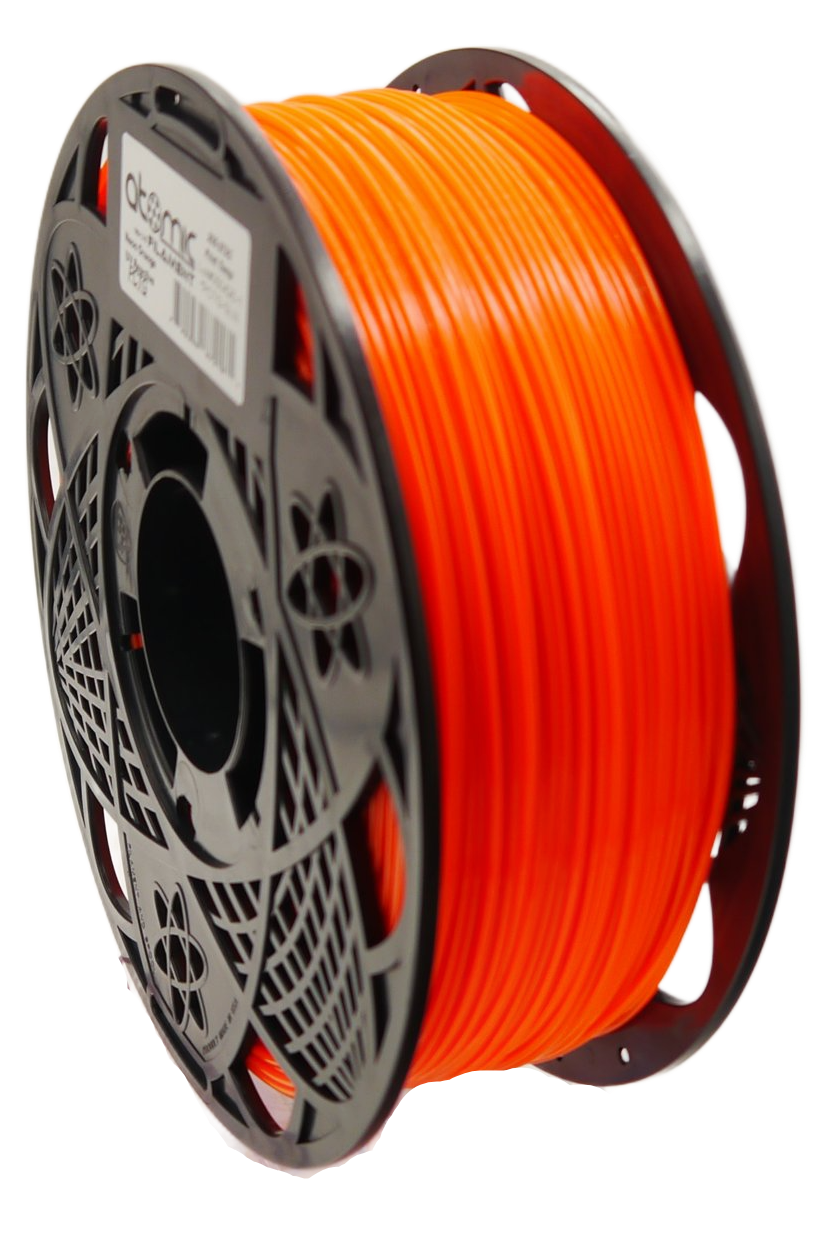 Neon Orange UV Reactive Opaque PCTG PRO AMS Compatible