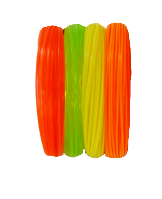 Sample Coil PLA - The NEON Sample Pack - UV REACTIVE