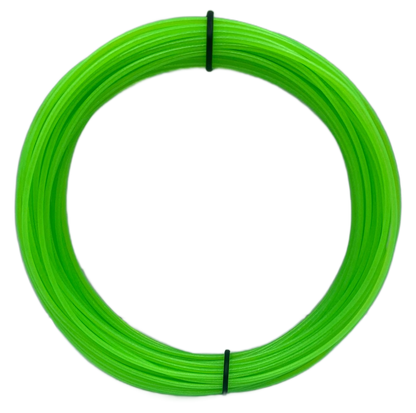 Sample Coil PLA - Pearlescent Translucent Neon Green UV Reactive