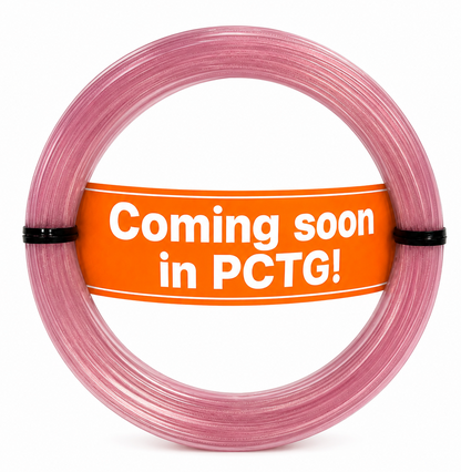 Sample Coil PETG - Rose Gold Metallic Translucent 1.75mm