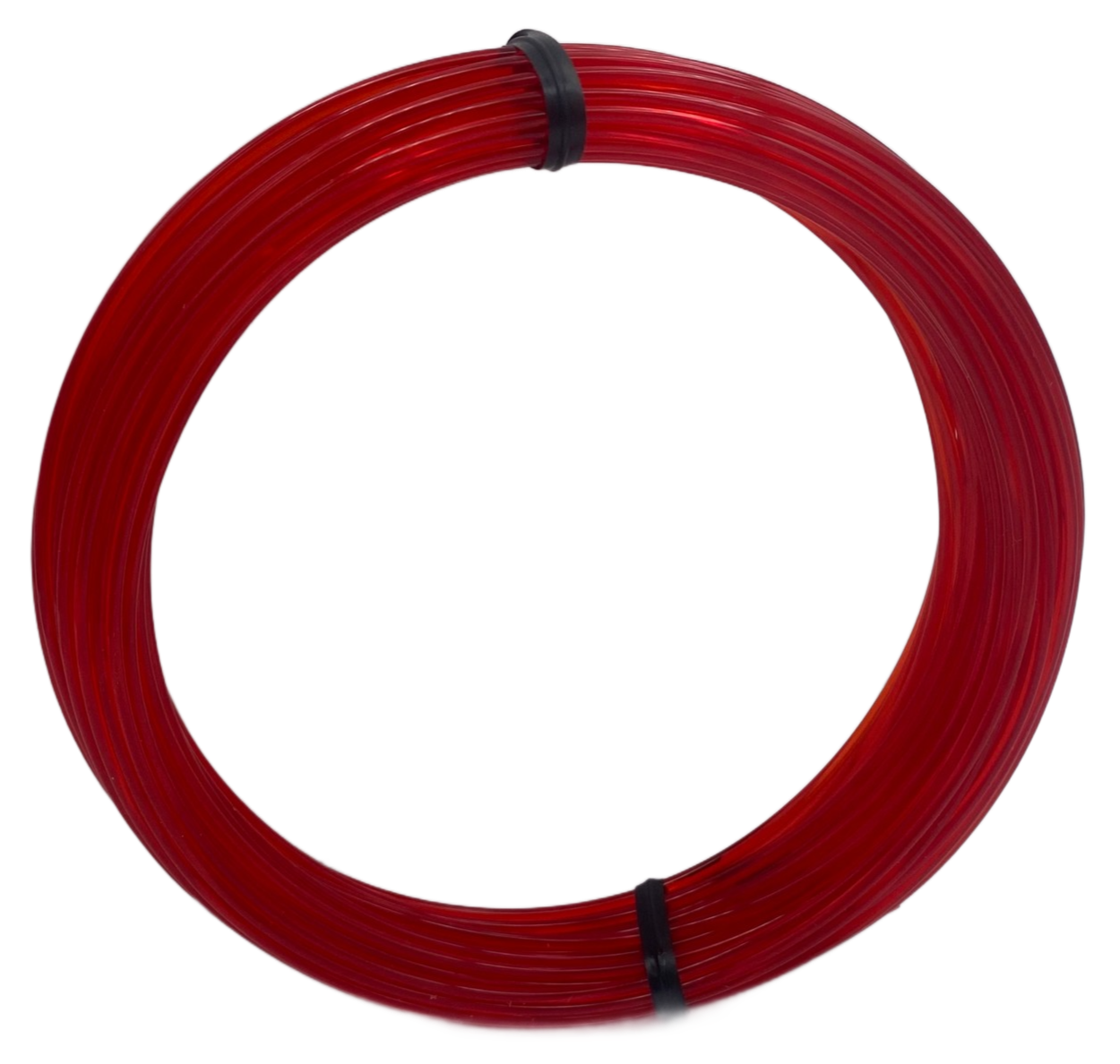 Sample Coil PLA - Gemstone Ruby Red Translucent