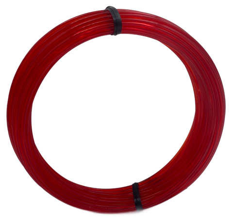 Atomic Filament Sample Coil PLA - Gemstone Ruby Red Translucent 1.75mm
