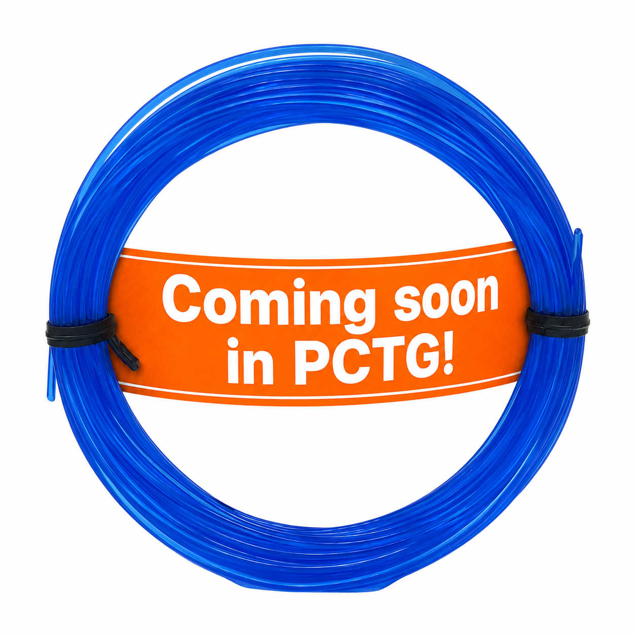 Sample Coil PETG - Translucent Sapphire Blue 1.75mm