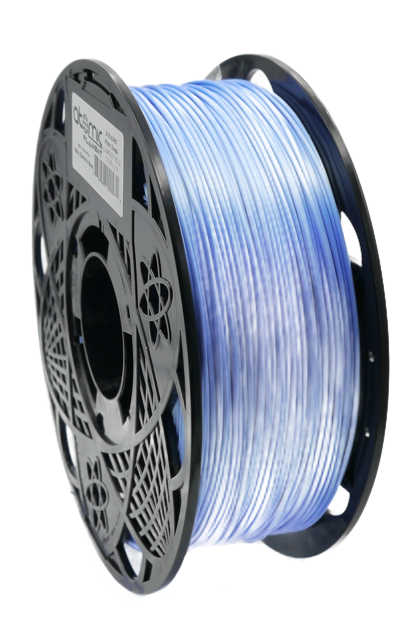 Silky Electric Blue v2 PLA Filament AMS Compatible