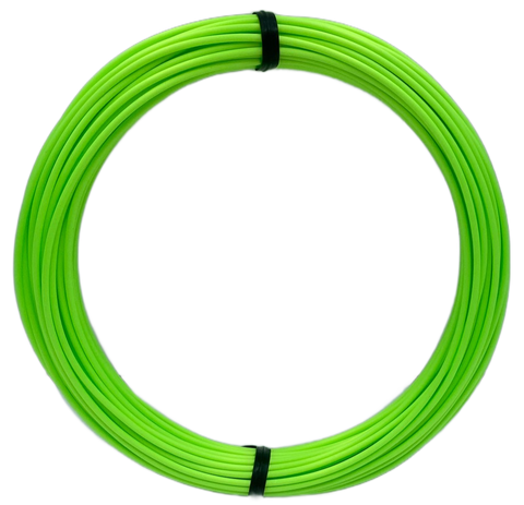 Sample Coil PLA - Silky Extreme Bright Neon Green UV Reactive
