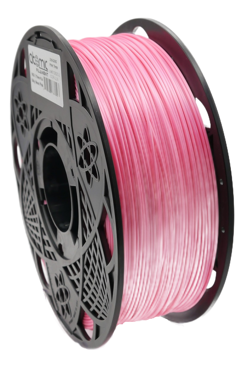 Silky Extreme Bright Neon Pink UV Reactive PLA Filament