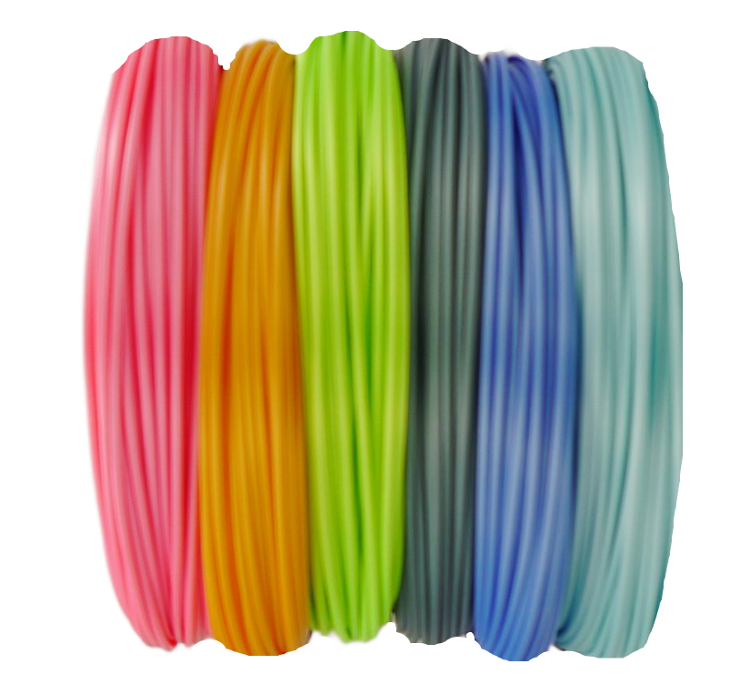 Sample Coil PLA - The SILKY UNICORN RAINBOW Sample Pack
