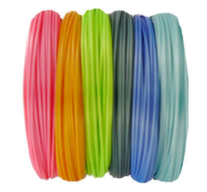 Sample Coil PLA - The SILKY UNICORN RAINBOW Sample Pack