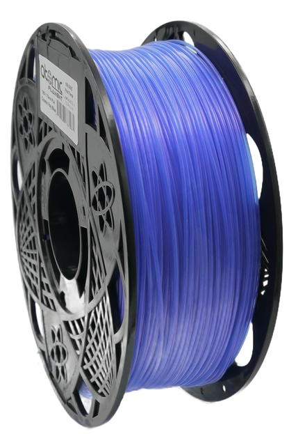 Translucent Cosmic Ray Blue PLA Filament AMS Compatible