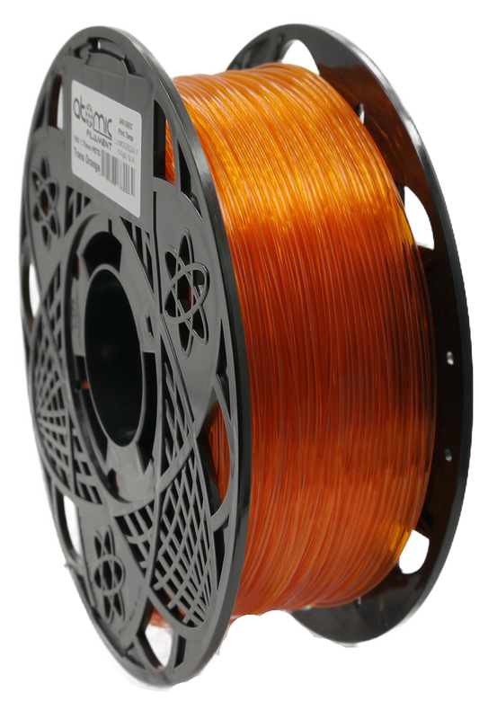 Translucent Bright Orange PETG PRO