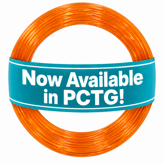 Sample Coil PETG - Translucent Bright Orange 1.75mm