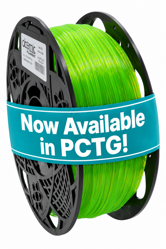 Extreme Translucent Fluorescent Neon Green PETG - UV REACTIVE AMS Compatible