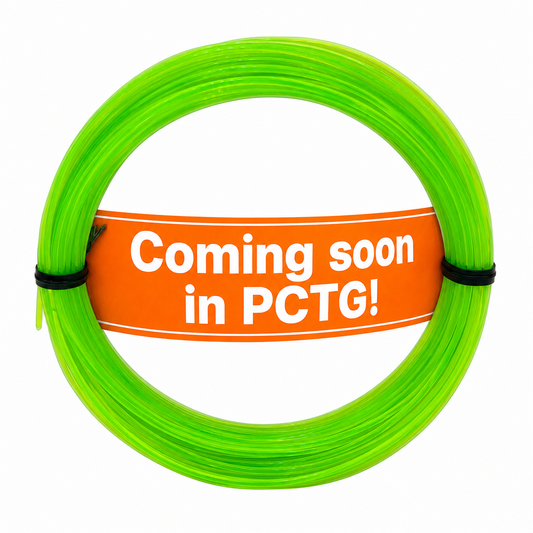 Sample Coil PETG - Translucent Neon Green 1.75mm