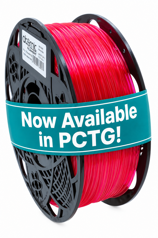 Translucent Neon Hot Pink PETG PRO - UV REACTIVE AMS Compatible