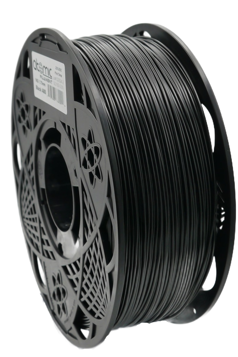 Black ABS Filament AMS Compatible - Deep Black - Atomic Filament
