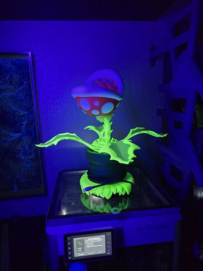 Neon Green UV Reactive ABS Filament AMS Compatible