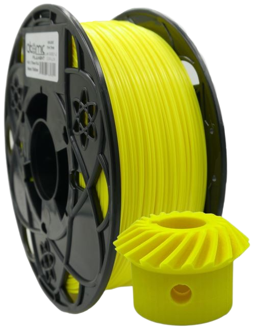 Neon Yellow UV Reactive PLA Filament