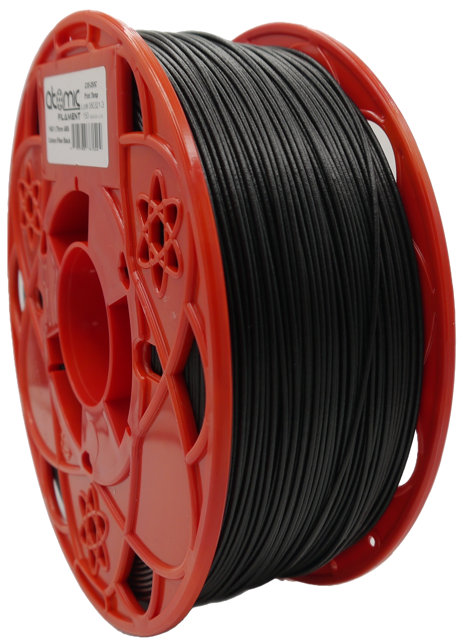 Atomic Filament Carbon Fiber Ultra Black ABS 1.75mm 1KG