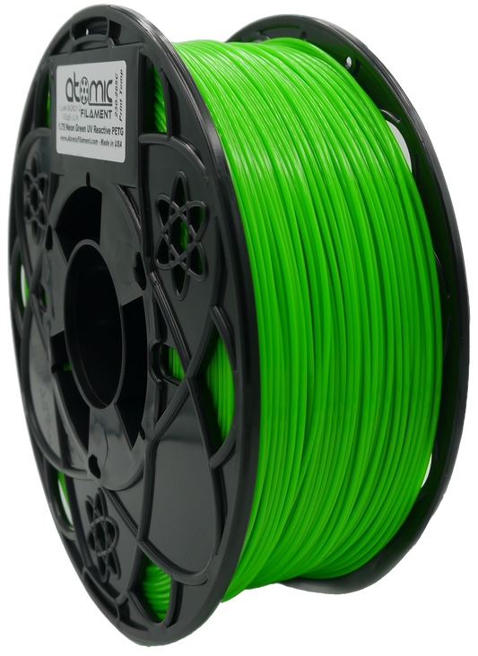 3.5KG Neon Green UV Reactive Opaque PETG PRO