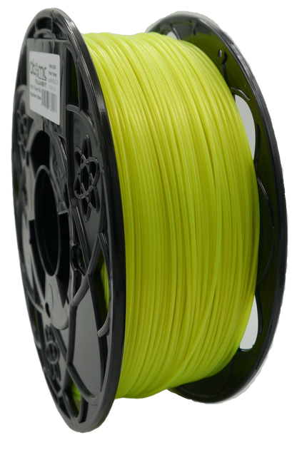 Pearlescent Translucent Neon Yellow PLA - UV REACTIVE