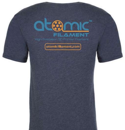 Atomic Filament Brand Shirt - Dark Navy 4X only